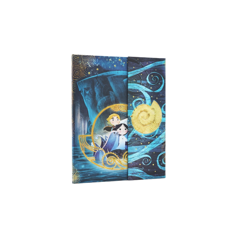 Produktbild för Song of the Sea (Irish Folklore Trilogy) Ultra Unlined Hardcover Journal (Wrap Closure) (inbunden, eng)