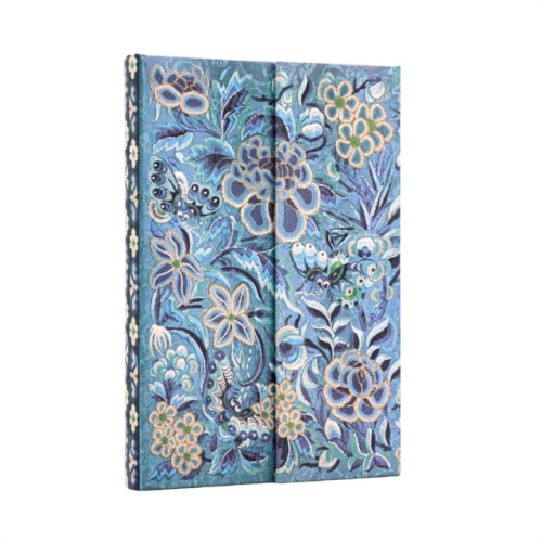 paperblanks Blue Willow (Celebrate Hanfu) Mini Lined Hardcover Journal (Wrap Closure) (inbunden, eng)