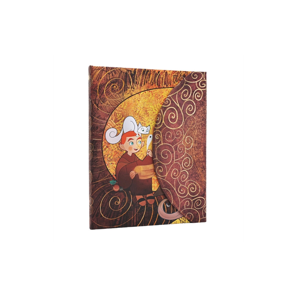 Produktbild för The Secret of Kells (Irish Folklore Trilogy) Ultra Unlined Hardcover Journal (Wrap Closure) (inbunden, eng)
