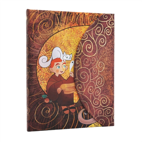 paperblanks The Secret of Kells (Irish Folklore Trilogy) Ultra Unlined Hardcover Journal (Wrap Closure) (inbunden, eng)