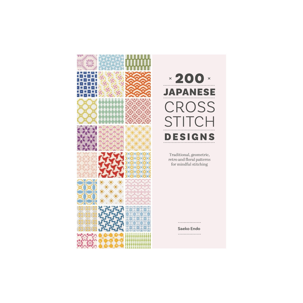 Produktbild för 200 Japanese Cross Stitch Designs (häftad, eng)
