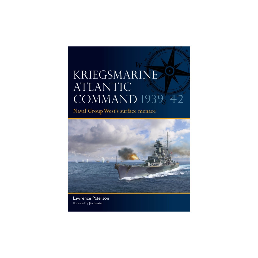 Produktbild för Kriegsmarine Atlantic Command 1939–42 (häftad, eng)