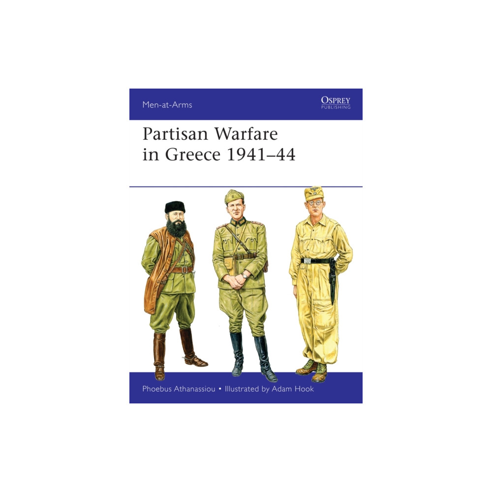 Produktbild för Partisan Warfare in Greece 1941–44 (häftad, eng)