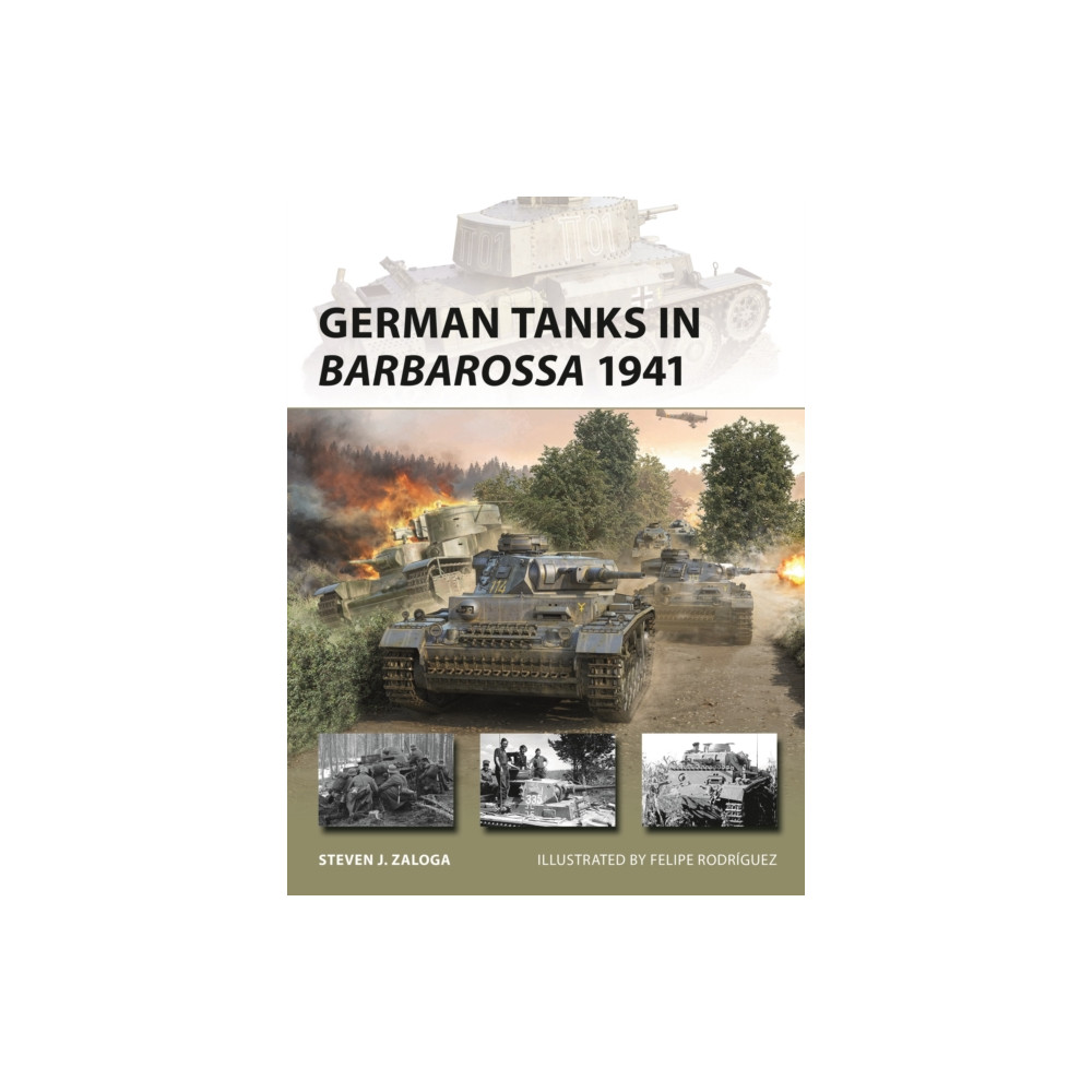 Produktbild för German Tanks in Barbarossa 1941 (häftad, eng)