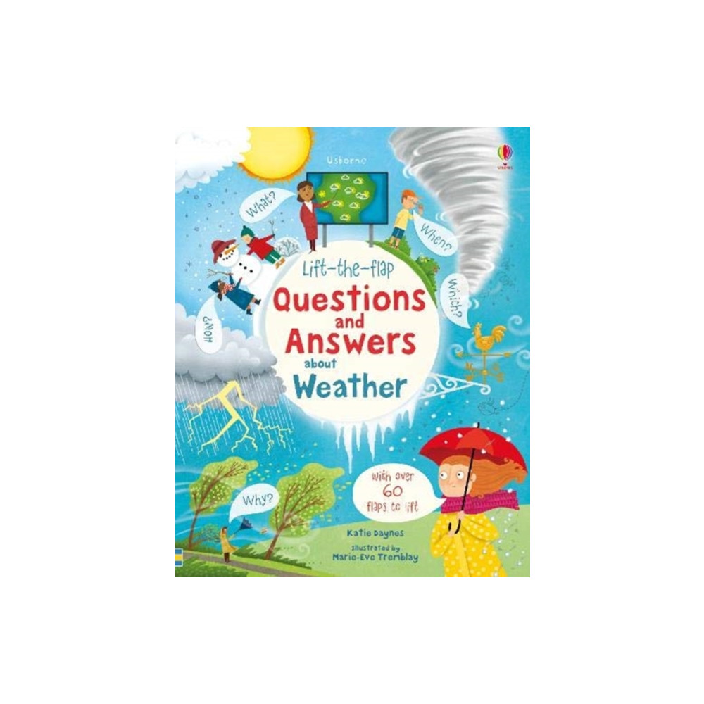 Produktbild för Lift-the-flap Questions and Answers about Weather (bok, board book, eng)
