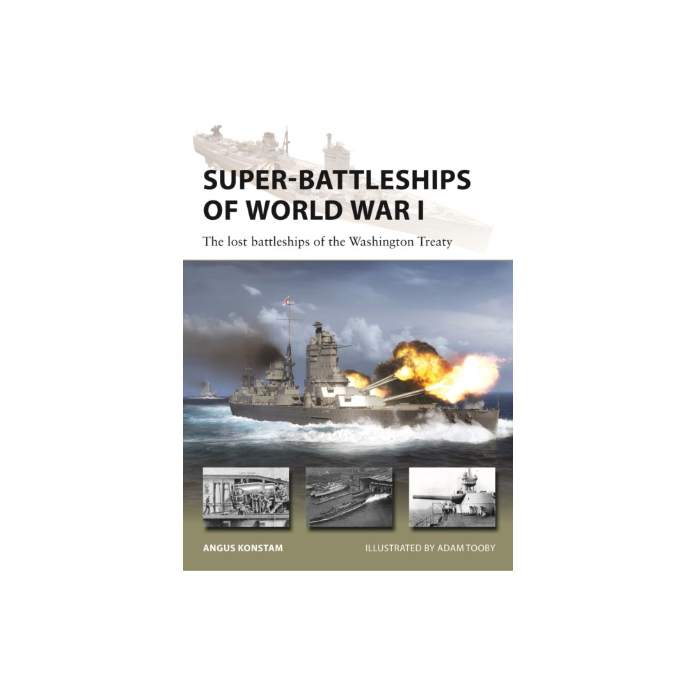 Produktbild för Super-Battleships of World War I (häftad, eng)
