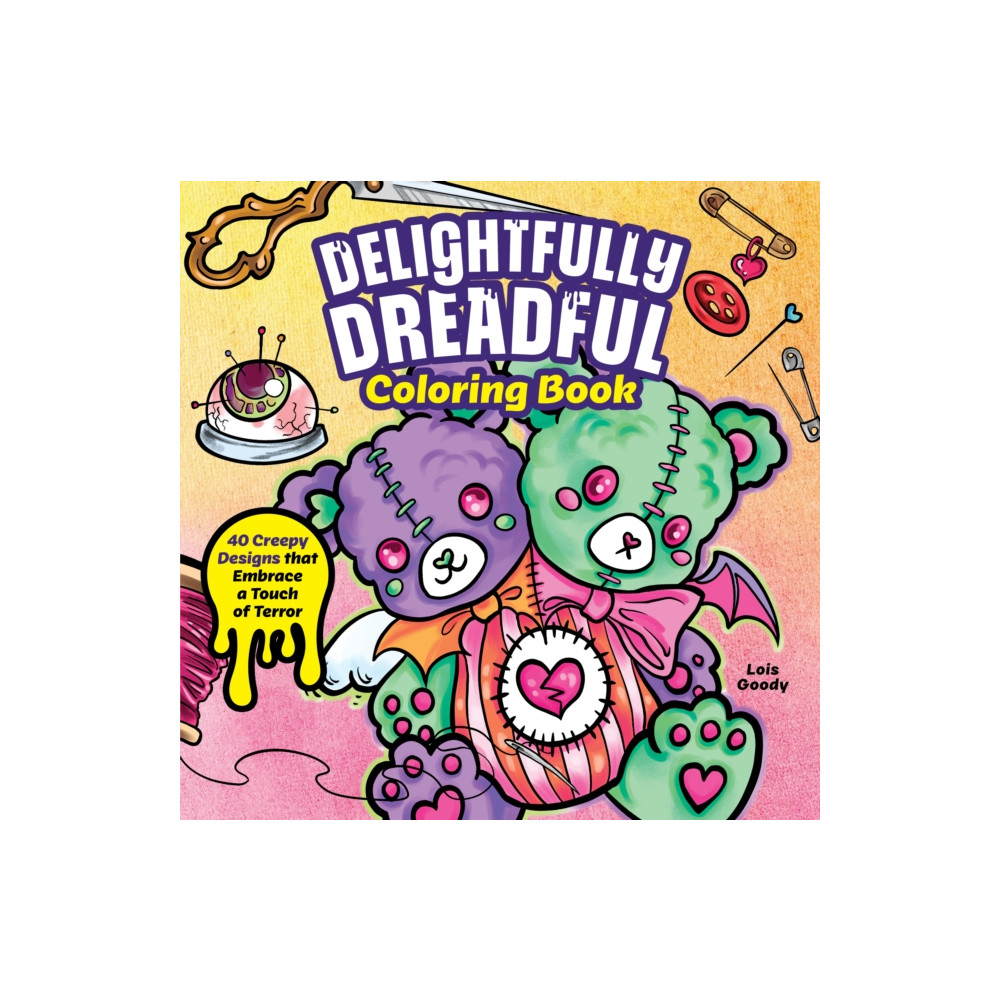 Produktbild för Creepy Curiosities Coloring Book (häftad, eng)