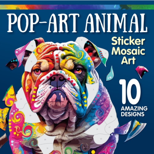 Design Originals Pop-Art Animal Sticker Mosaic Art (häftad, eng)