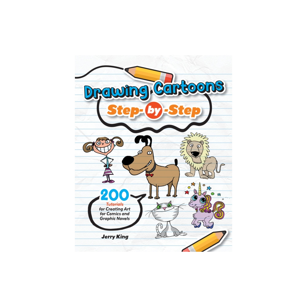 Produktbild för Drawing Cartoons Step-by-Step (häftad, eng)