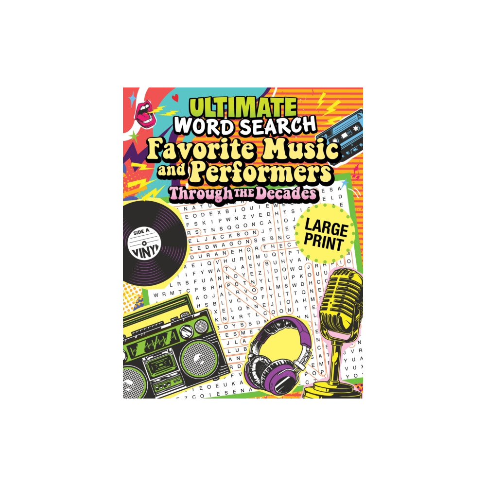 Produktbild för Ultimate Word Search Music Favorites (häftad, eng)