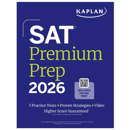Kaplan AEC Education SAT Premium Prep 2026: Includes 3 Full Length Practice Tests, 700+ Practice Questions, + 1 Year Online Access to Quizzes and Video Lessons and Tutorials (häftad, eng)