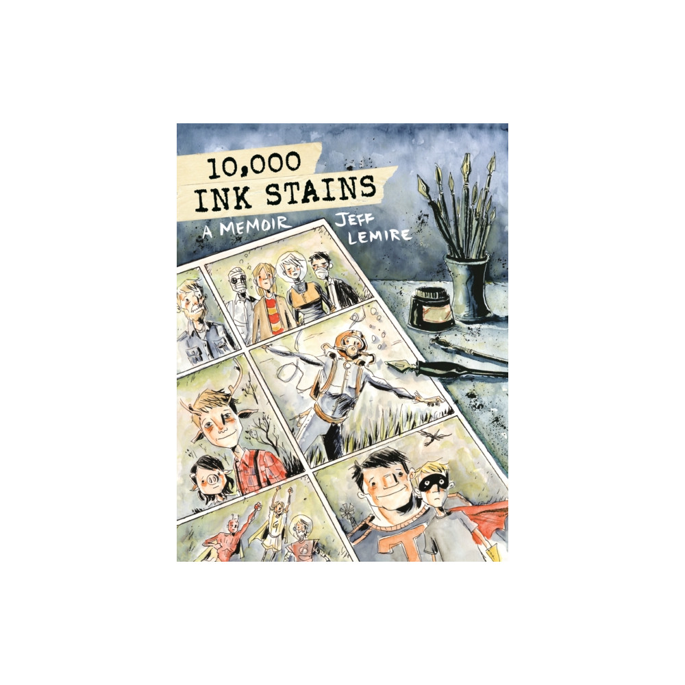 Produktbild för 10,000 Ink Stains: A Memoir (inbunden, eng)
