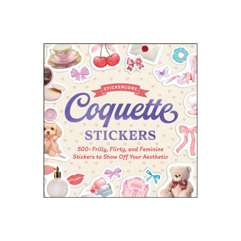 Produktbild för Coquette Stickers (häftad, eng)