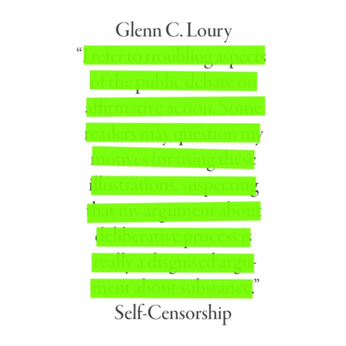 John Wiley And Sons Ltd Self-Censorship (inbunden, eng)