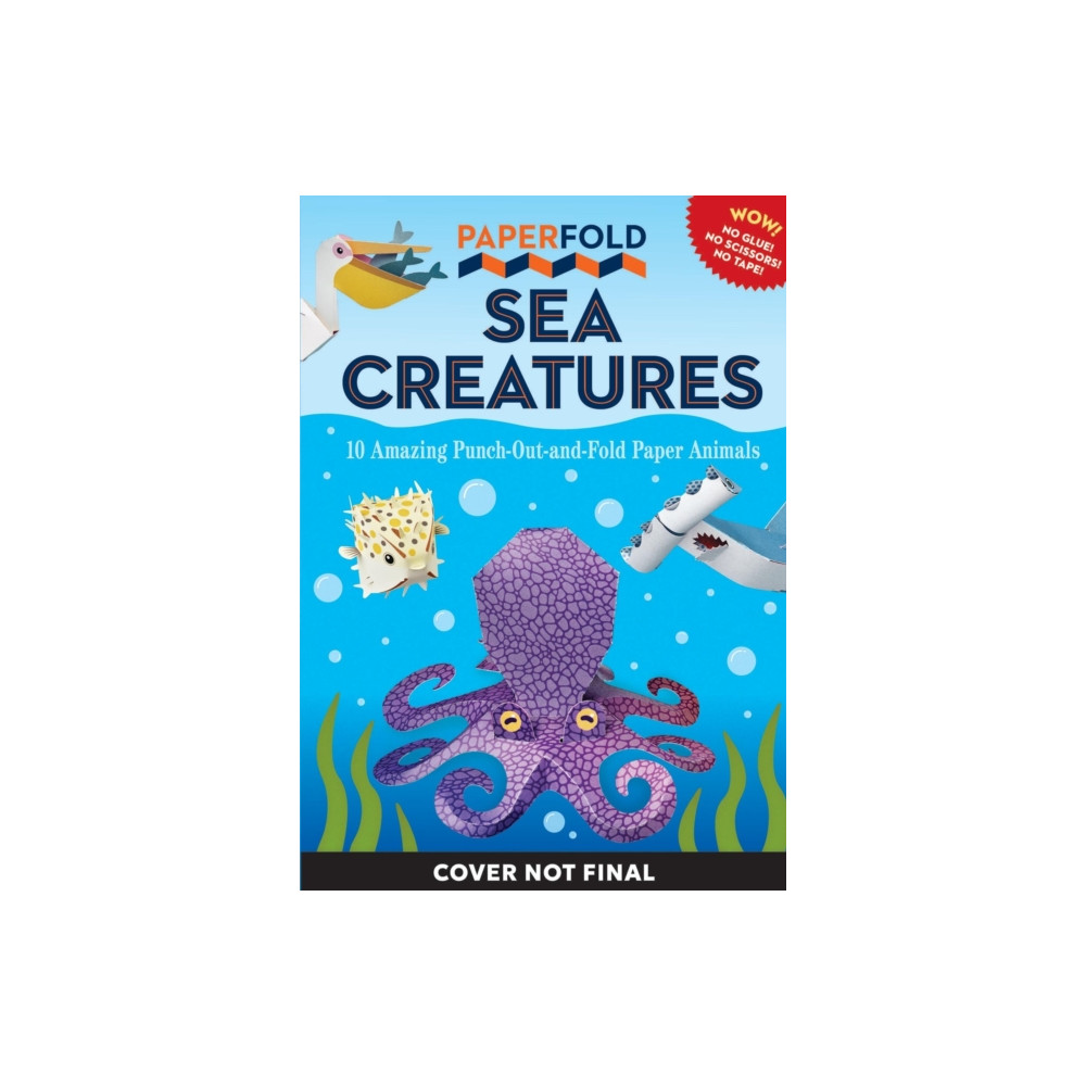 Produktbild för Paperfold Sea Creatures (häftad, eng)