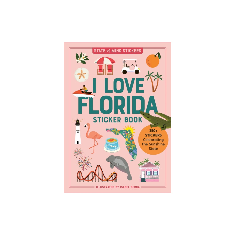 Produktbild för I Love Florida Sticker Book (häftad, eng)