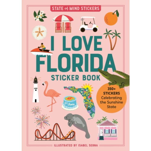 Workman Publishing I Love Florida Sticker Book (häftad, eng)