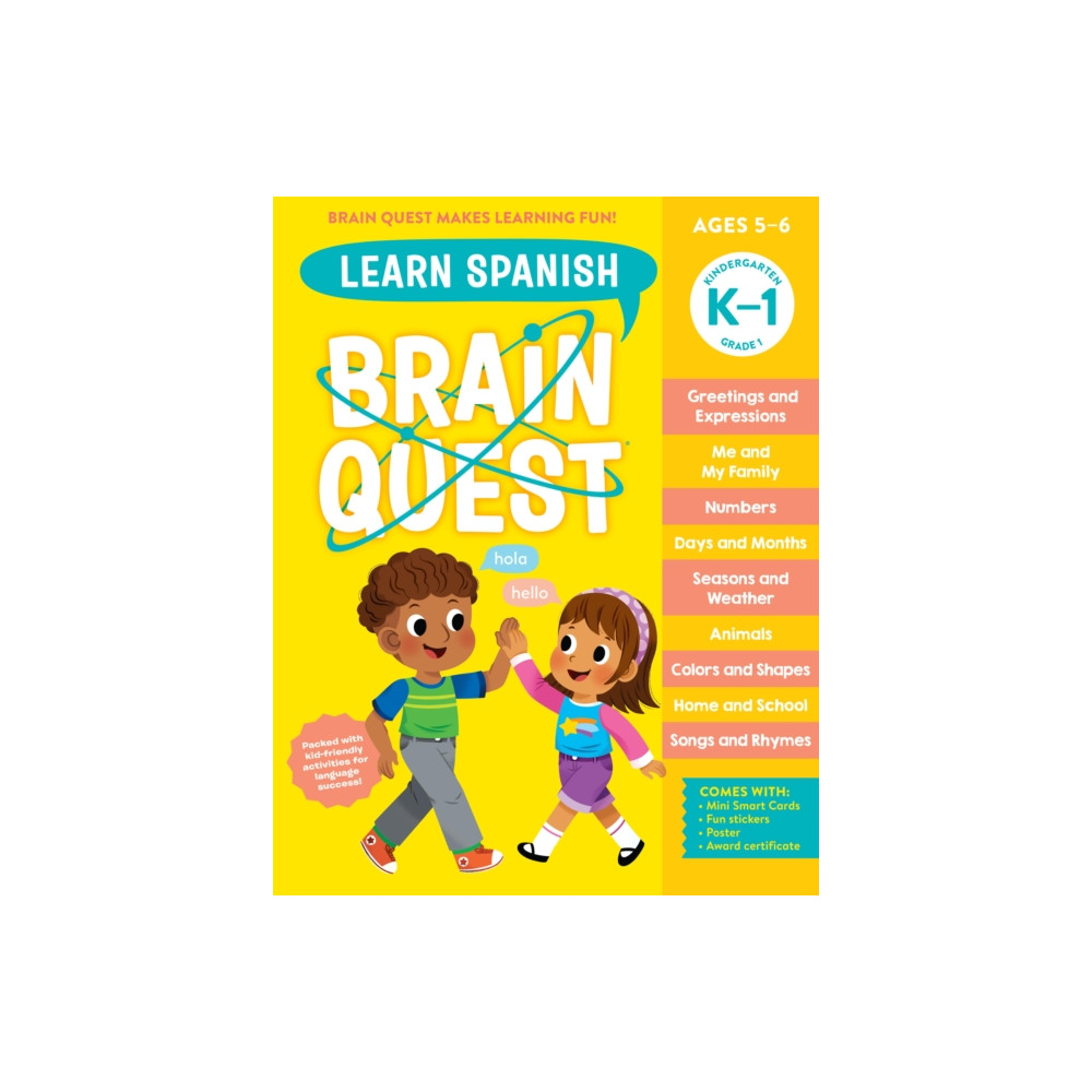 Produktbild för Brain Quest Workbook: Learn Spanish (häftad, eng)
