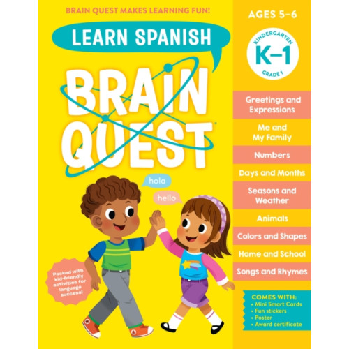 Workman Publishing Brain Quest Workbook: Learn Spanish (häftad, eng)