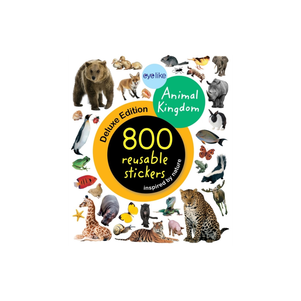 Produktbild för Eyelike Stickers Deluxe: Animal Kingdom (häftad, eng)
