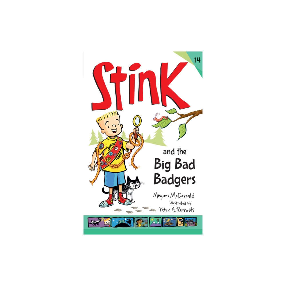 Produktbild för Stink and the Big Bad Badgers (häftad, eng)