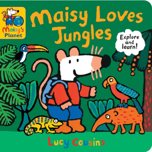 Walker Books Ltd Maisy Loves Jungles: A Maisy's Planet Book (bok, board book, eng)