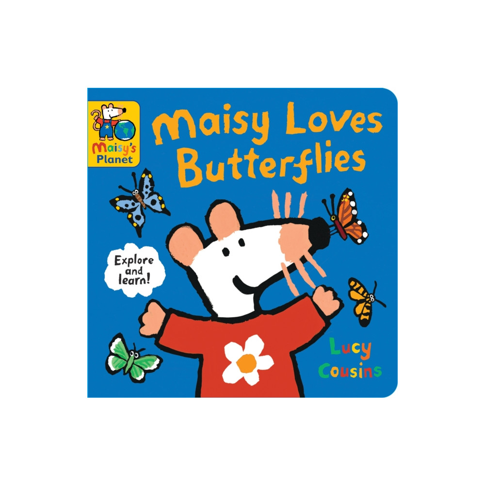 Produktbild för Maisy Loves Butterflies: A Maisy's Planet Book (bok, board book, eng)