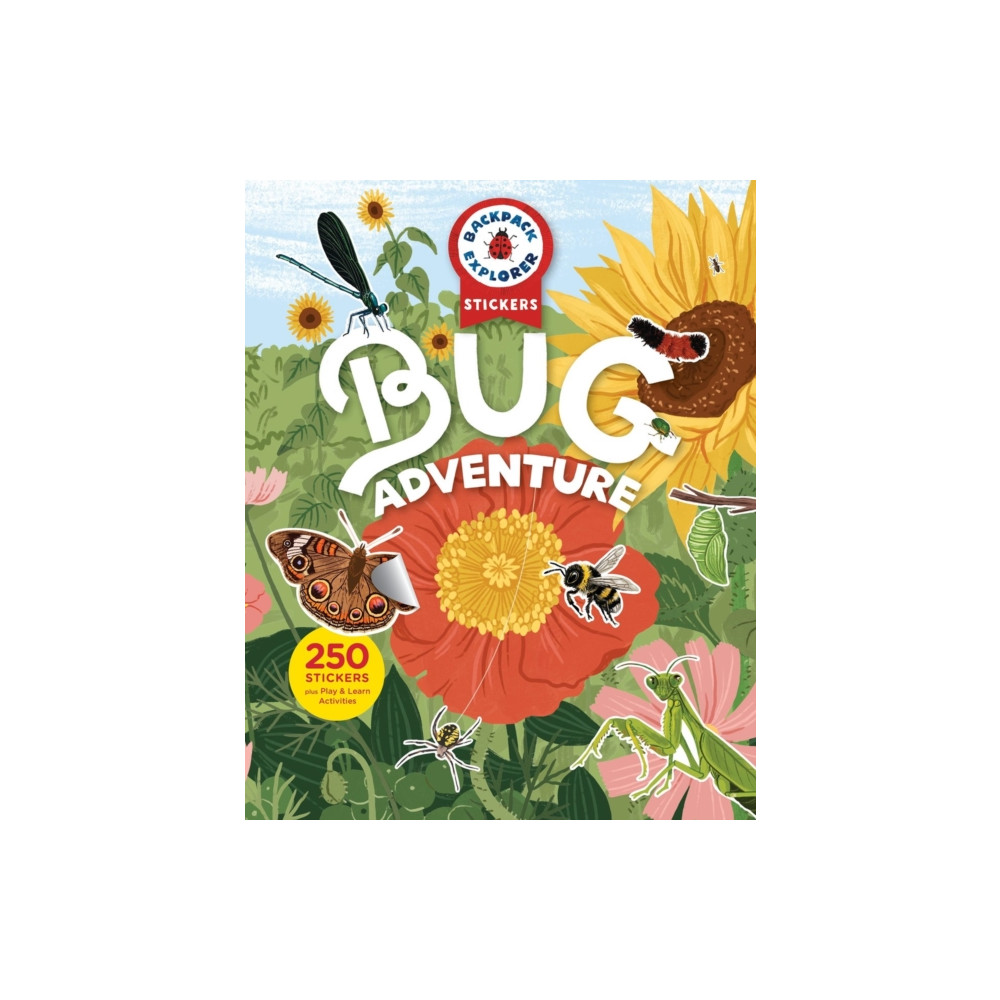 Produktbild för Backpack Explorer Stickers: Bug Adventure (häftad, eng)