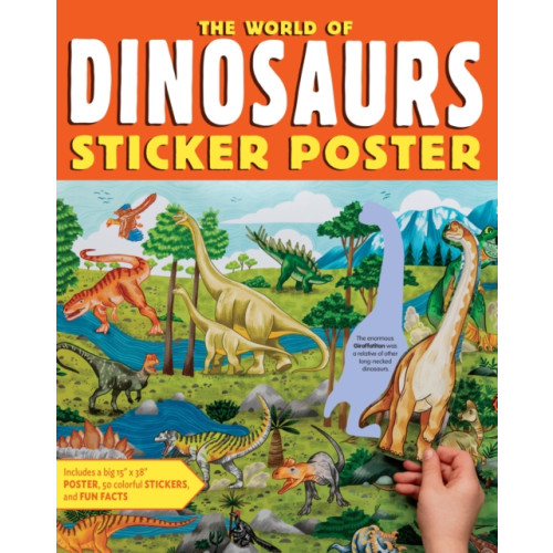 Workman Publishing The World of Dinosaurs Sticker Poster (häftad, eng)
