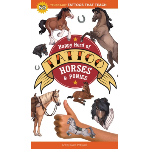 Workman Publishing Happy Herd of Tattoo Horses & Ponies (häftad, eng)
