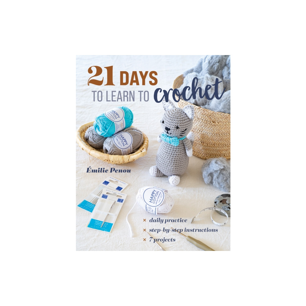 Produktbild för 21 Days to Learn to Crochet (häftad, eng)