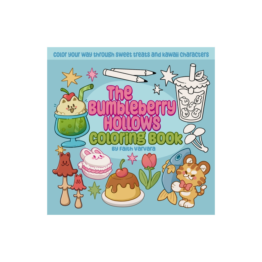 Produktbild för The Bumbleberry Hollows Coloring Book (häftad, eng)