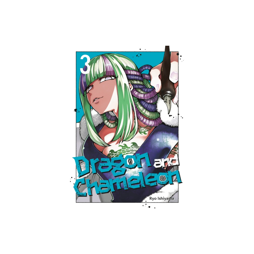Produktbild för Dragon and Chameleon 03 (häftad, eng)