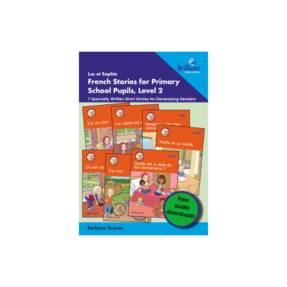 Produktbild för Luc et Sophie French Stories for Primary School Pupils, Level 2 (häftad, fre)