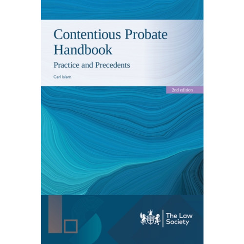 The Law Society Contentious Probate Handbook (häftad, eng)