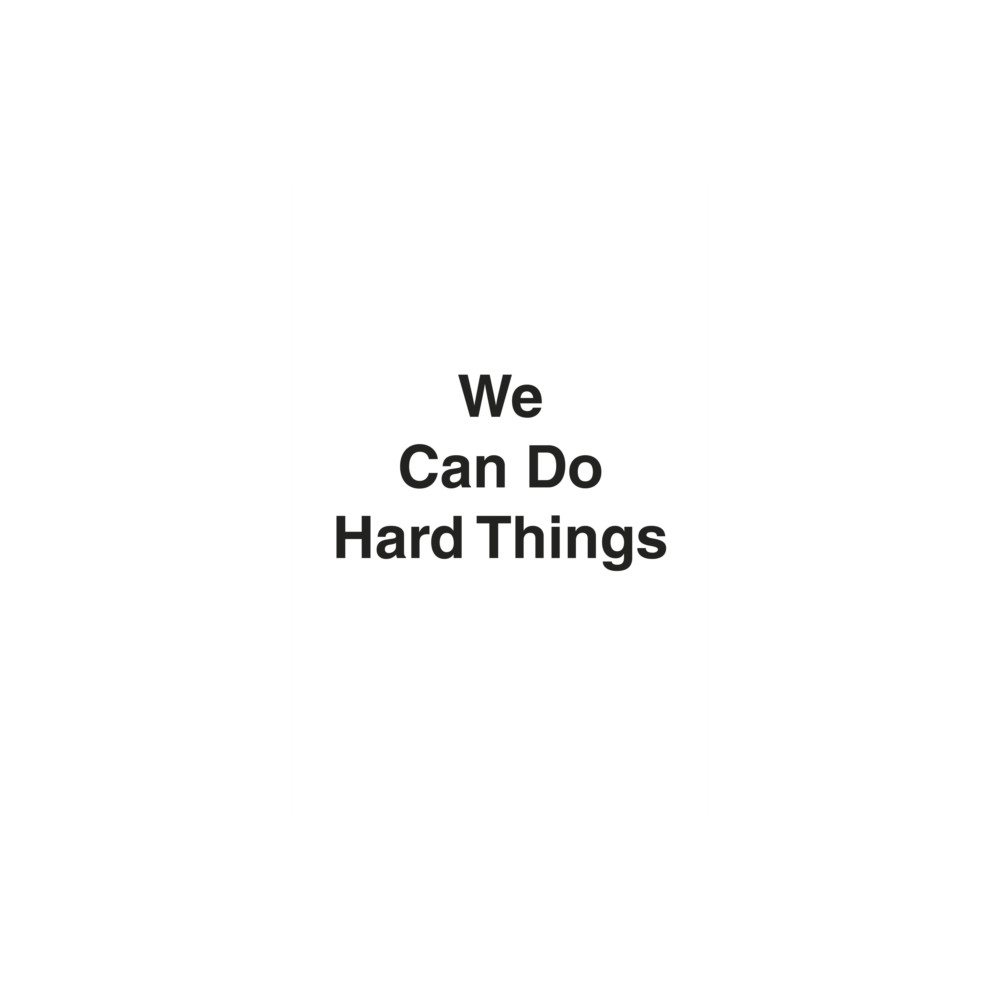 Produktbild för We Can Do Hard Things (häftad, eng)