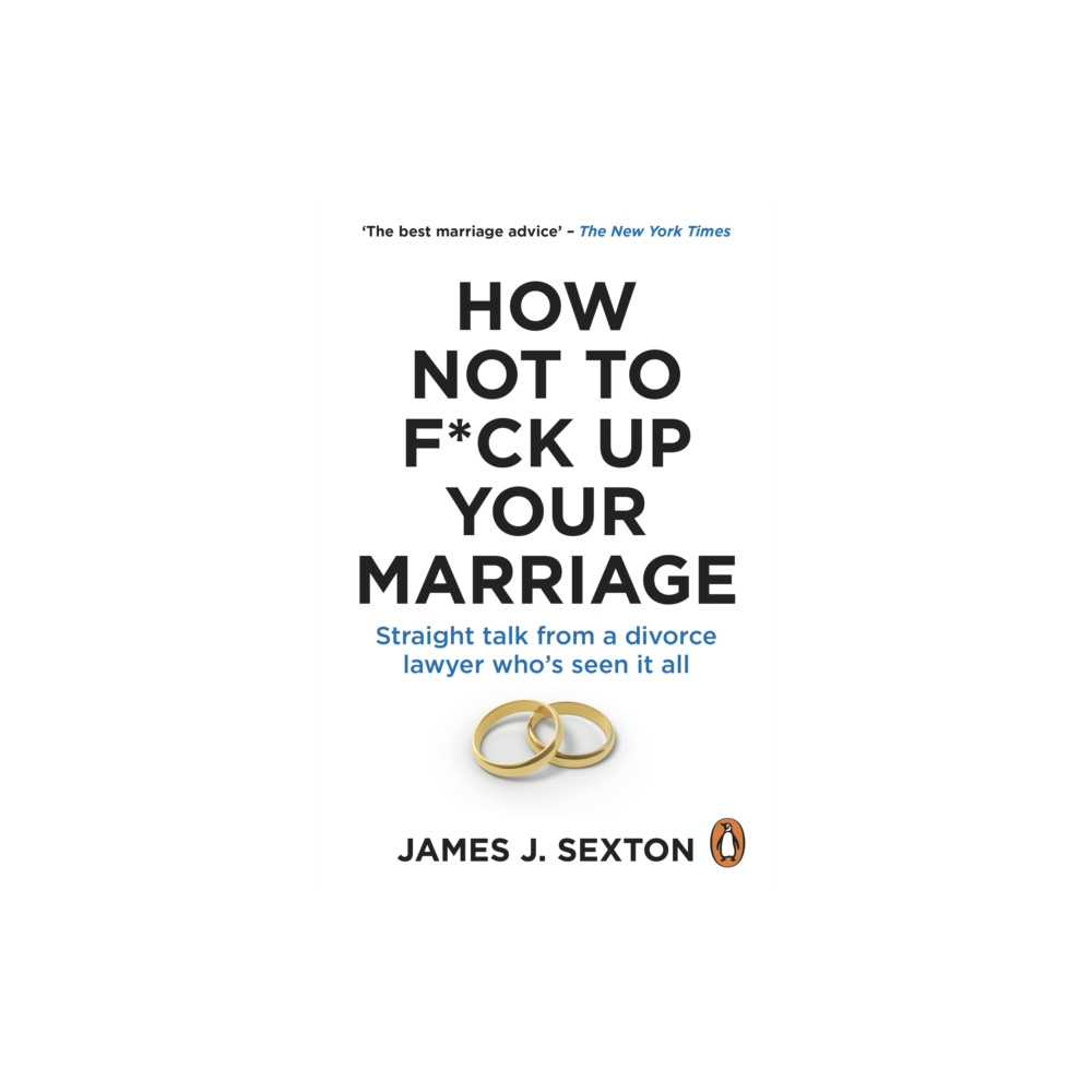 Produktbild för How Not to F*ck Up Your Marriage (häftad, eng)