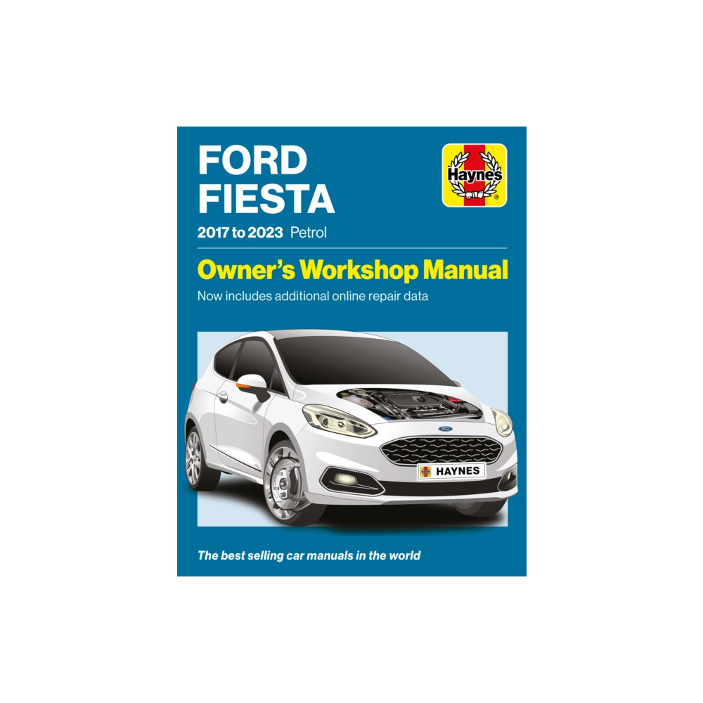 Produktbild för Ford Fiesta 2017 to 2023 Petrol (häftad, eng)