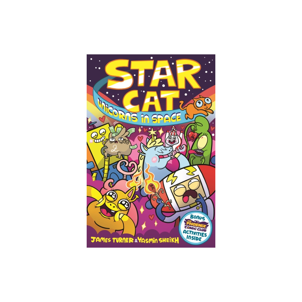 Produktbild för Star Cat: Unicorns in Space! (a Phoenix Comic Book) (häftad, eng)