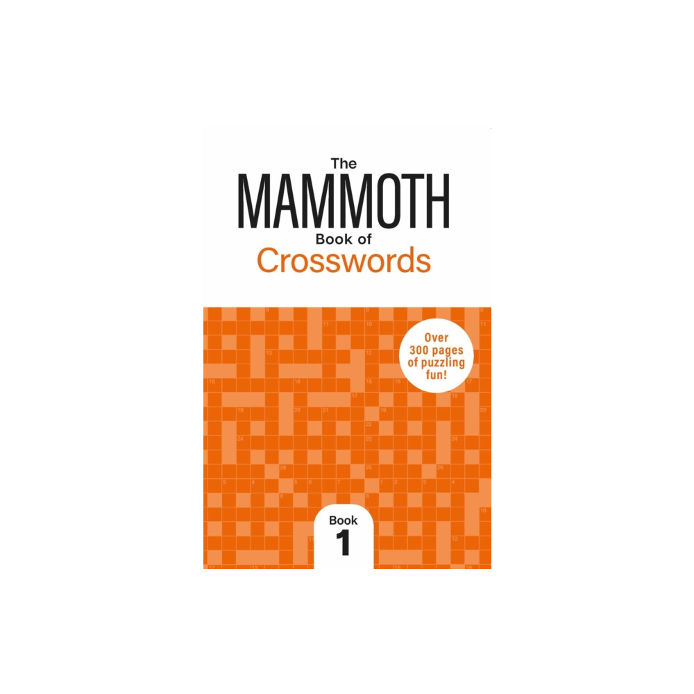 Produktbild för The Mammoth Book of Crosswords 1 (häftad, eng)