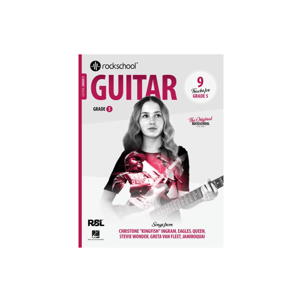 Produktbild för Rockschool Guitar Grade 5 (häftad, eng)