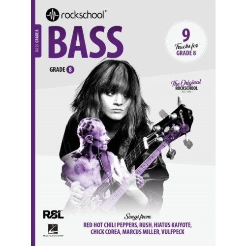 HALE07 Rockschool Bass Grade 8 2024 (häftad, eng)