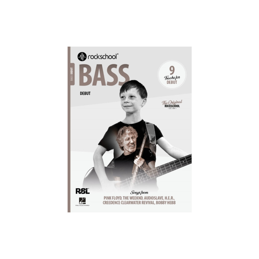 Produktbild för Rockschool Bass Debut 2024 (häftad, eng)
