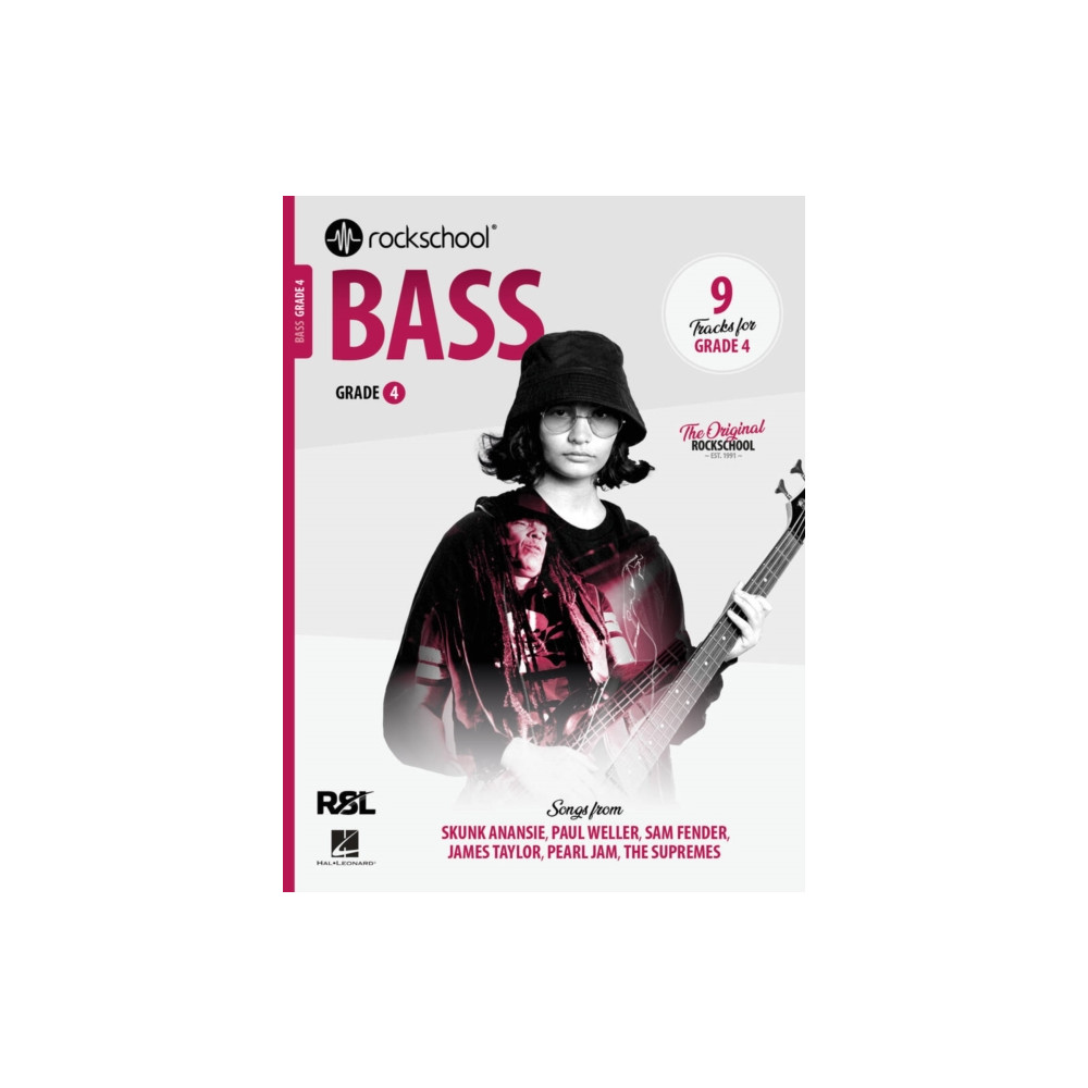 Produktbild för Rockschool Bass Grade 4 2024 (häftad, eng)