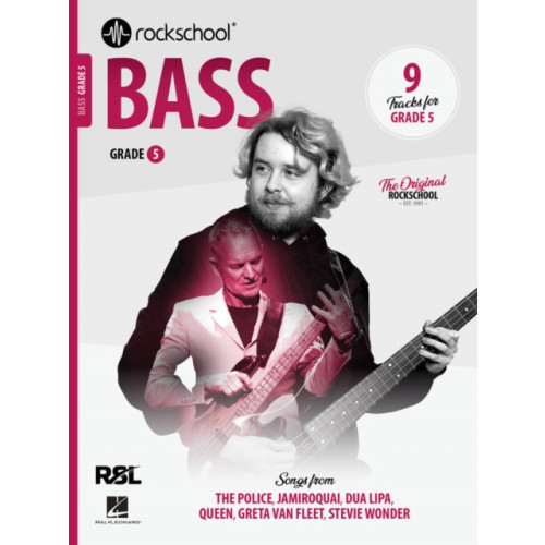 HALE07 Rockschool Bass Grade 5 2024 (häftad, eng)