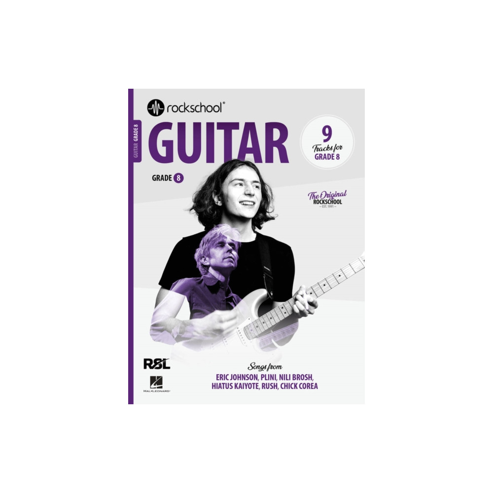 Produktbild för Rockschool Guitar Grade 8 2024 (häftad, eng)