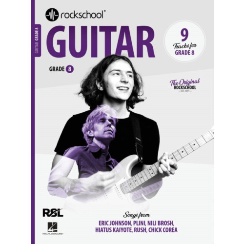 HALE07 Rockschool Guitar Grade 8 2024 (häftad, eng)