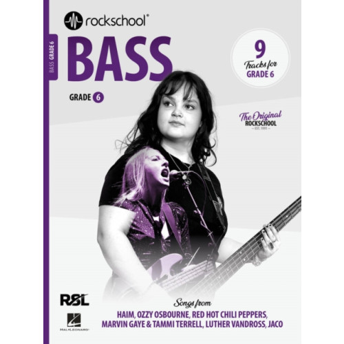 HALE07 Rockschool Bass Grade 6 2024 (häftad, eng)