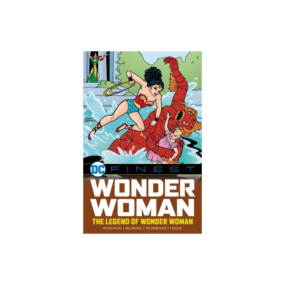 Produktbild för DC Finest: Wonder Woman: The Legend of Wonder Woman (häftad, eng)