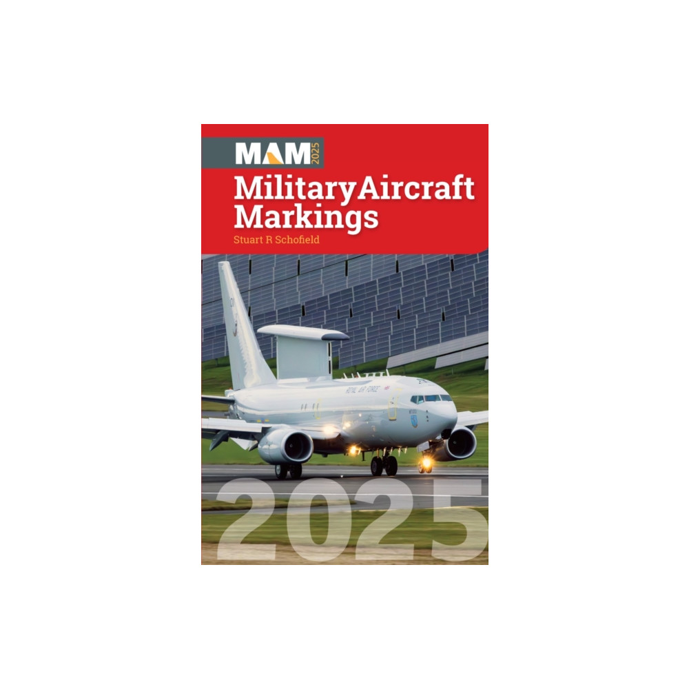 Produktbild för Military Aircraft Markings 2025 (häftad, eng)